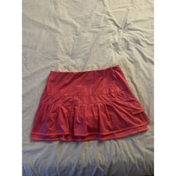 Lucky in Love Women's Coral Crush Tennis/Golf Skort Size Large - Picture 1 of 4